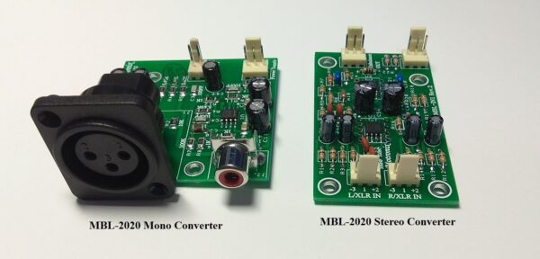 XLR-Balance Input to Unbalance Output Converters Mono/Stereo Modules - Image 2