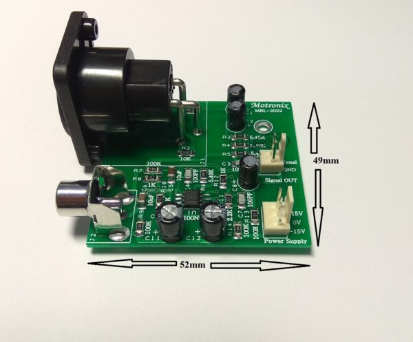 XLR-Balance Input to Unbalance Output Converters Mono/Stereo Modules - Image 6