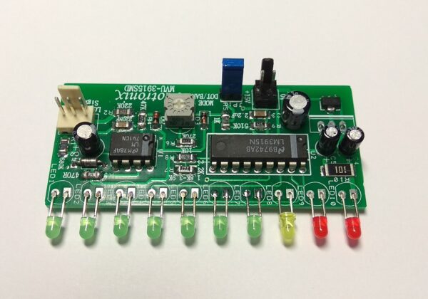 MVU-3915 Precision VU Meter -21db to +6db with Dot/Bar option - Image 5