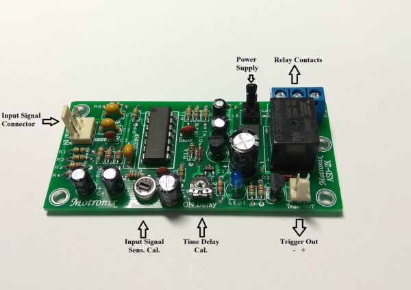 ASD-2K Audio Signal Detecting Auto Power On/Off with 12V Trigger out