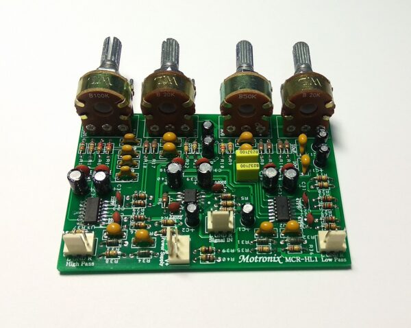 MCR-HL1 Stereo Low and High Pass Variable Active Electronic Crossover - Image 3