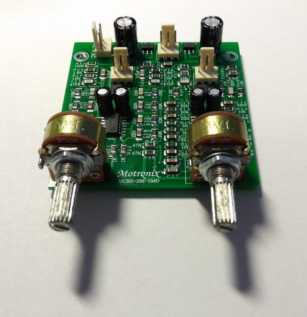 MCRS-2BI-SMD 2Way Active Electronic Stereo Crossover 24db Low & High Filters