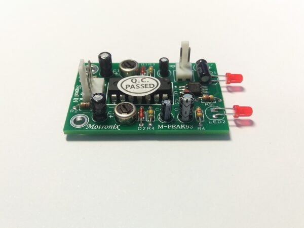 Stereo Peak Signal Detector Module for Audio Use. MPEAK-93