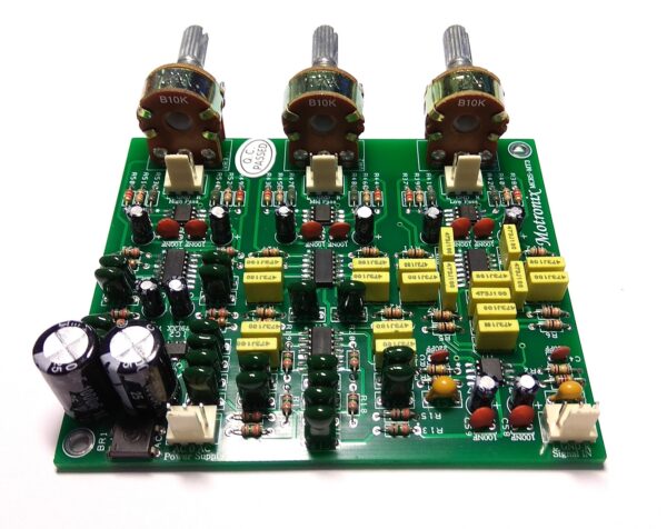 MCRS-MT3 3Way Active System Stereo Electronic Crossover with 24db Low/Mid/High Filters - Image 5