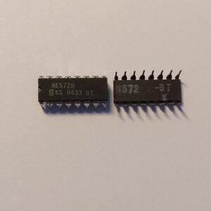 NE572N Programmable analog compandor. Original Signetics Genuine Part