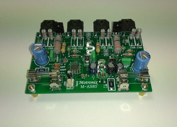 M-AS80 70W/8Ohm 100W/4Ohm RMS Current Damping HIFI Power Amplifier - Image 2