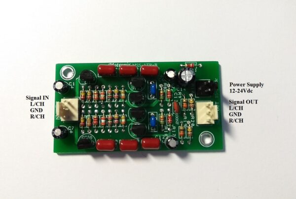 MSS-1TR Subsonic High Pass Low Noise Discrete Active Filter 3rd order 18db