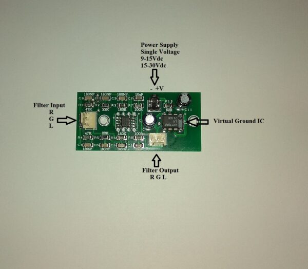 MSS-2 Subsonic High Pass Active Filter 3rd order 18db Model WV Single 9-15 or 15-30Vdc - Image 3