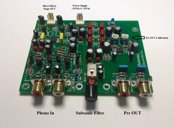 M-RIAA875BC Pro Ultra High Quality and Design MM Phono Pre Amplifier Stage - Image 2