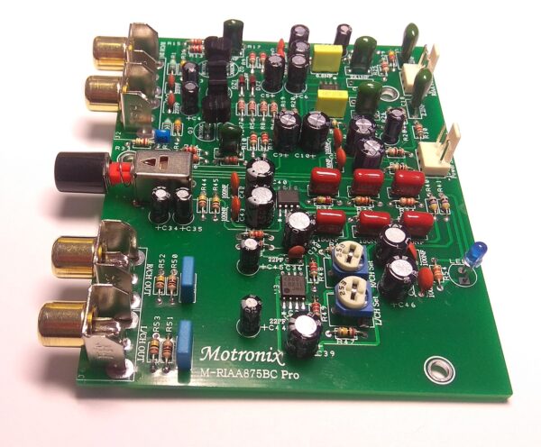 M-RIAA875BC Pro Ultra High Quality and Design MM Phono Pre Amplifier Stage - Image 3