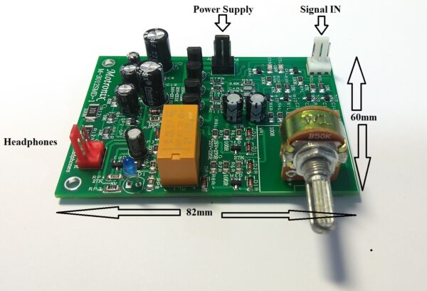 M-3012SMD Headphones Amplifier! Discrete Stage Professional Amplifier - Image 3