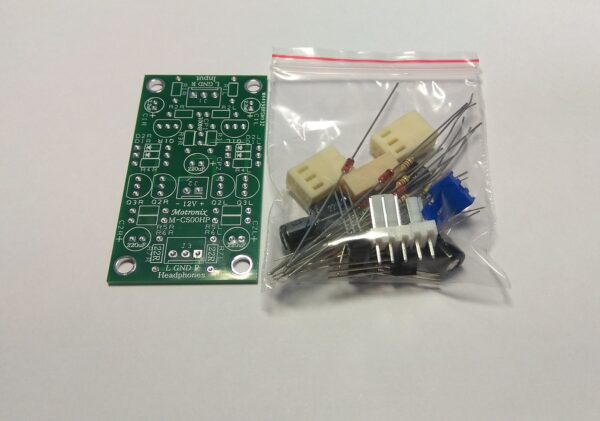 M-C500HP Mini Headphones Amplifier With Discrete Transistors - Image 2