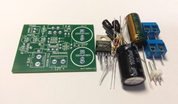 TDA2030A Power Amplifier KIT Miniature amplifier for general uses. 12-30Vdc - Image 2