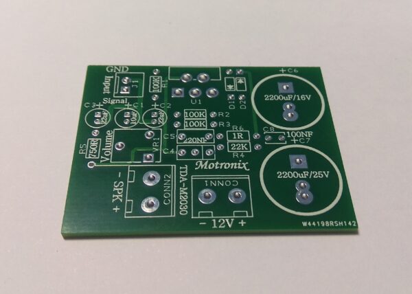 TDA2030A Power Amplifier KIT Miniature amplifier for general uses. 12-30Vdc - Image 3