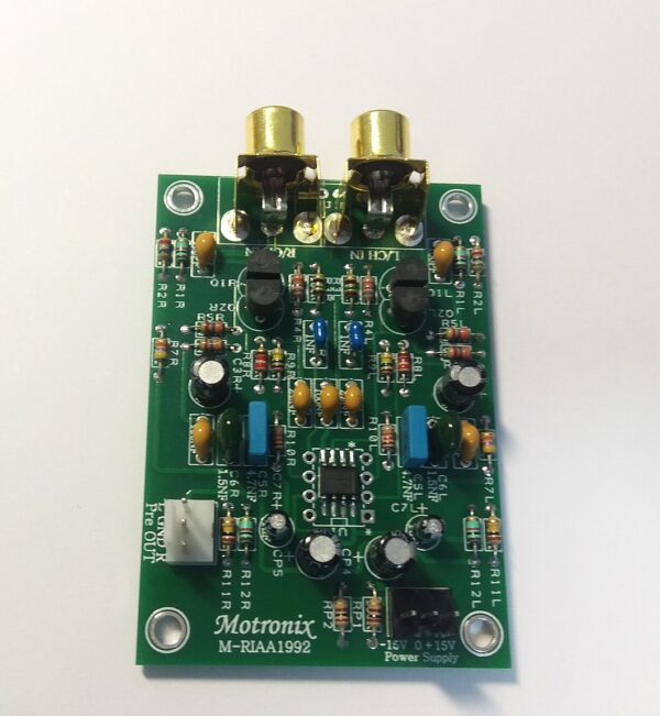 M-RIAA1992 Low Noise HQ MM Phono Stage Pre Amplifier - Image 2