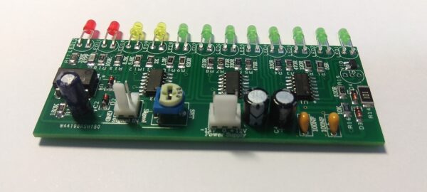 M-VU12 Stereo VU Meter for professional use and recording with 12 Led's - Image 3