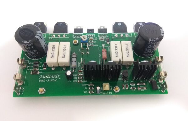MRC-A120N Power Amplifier with Quasi complementary Output Stage. High Quality
