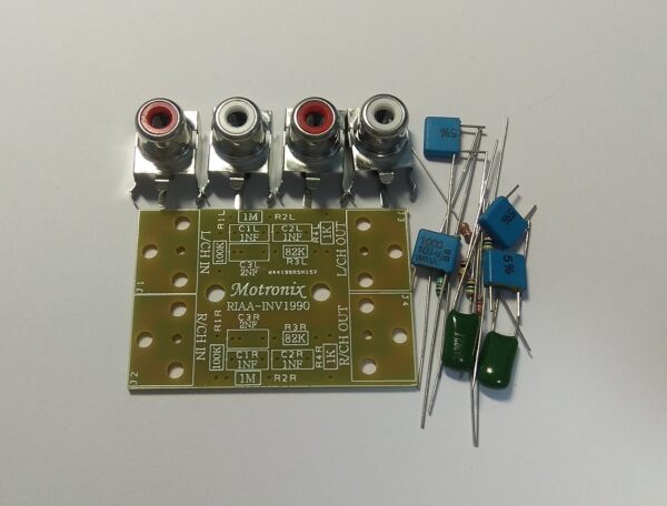 RIAA-INV1990 RIAA Inverse Filter for testing RIAA Pre-Amp & make Aux Signal to Phono DIY KIT - Image 2