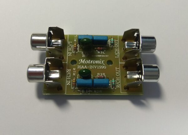 RIAA-INV1990 RIAA Inverse Filter for testing RIAA Pre-Amp & make Aux Signal to Phono DIY KIT - Image 3