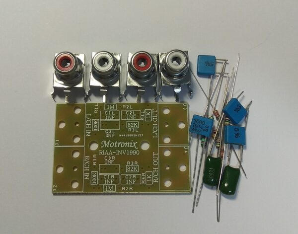 RIAA-INV1990 RIAA Inverse Filter for testing RIAA Pre-Amp & make Aux Signal to Phono DIY KIT - Image 6