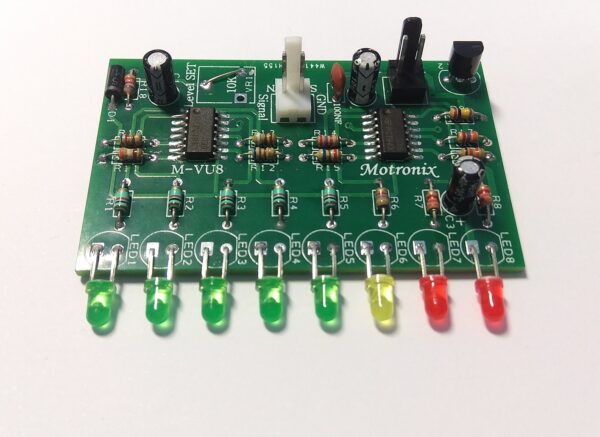 M-VU8/SMD Stereo VU Meter for Pre amp Level with 8Led's -21 to +12db - Image 3