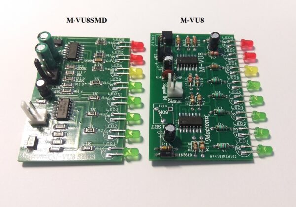 M-VU8/SMD Stereo VU Meter for Pre amp Level with 8Led's -21 to +12db