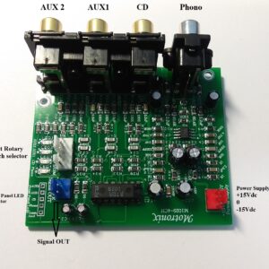 M1029-4CH 4CH Electronic Analog Input Selector with Phono Stage For Audio Pre Amplifiers