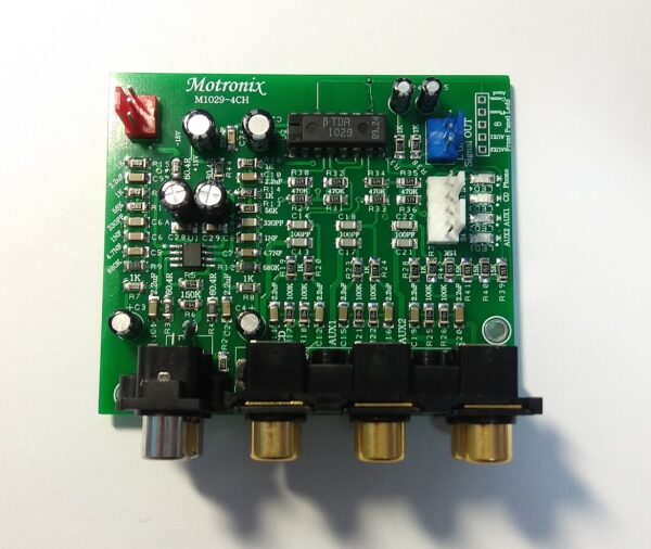 M1029-4CH 4CH Electronic Analog Input Selector with Phono Stage For Audio Pre Amplifiers - Image 5