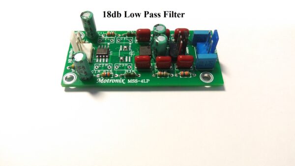 MSS-4LP Low Pass 6/12/18/24 db Stereo Active Filter module - Image 6