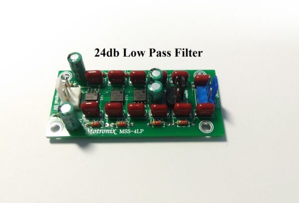 MSS-4LP Low Pass 6/12/18/24 db Stereo Active Filter module - Image 8