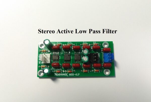 MSS-4LP Low Pass 6/12/18/24 db Stereo Active Filter module - Image 11