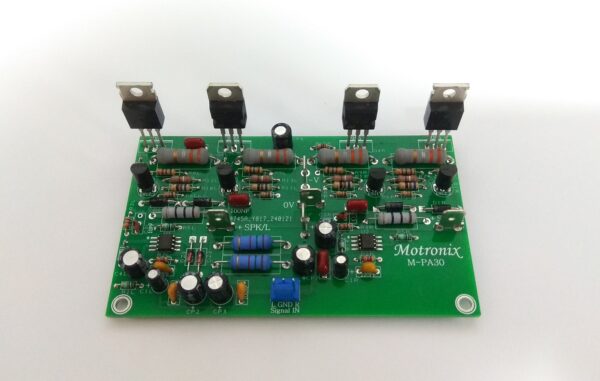 M-PA30 Stereo Mini Size PCB Power Amplifier 2x35W @ 8Ohm HiFi Bipolar Class AB