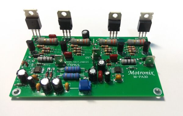 M-PA30 Stereo Mini Size PCB Power Amplifier 2x35W @ 8Ohm HiFi Bipolar Class AB - Image 4