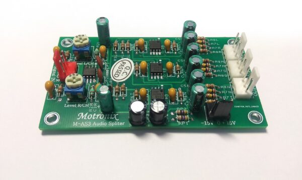 M-AS3 Audio Signal SplItter Low Noise Stereo 1 Input To 3 Output