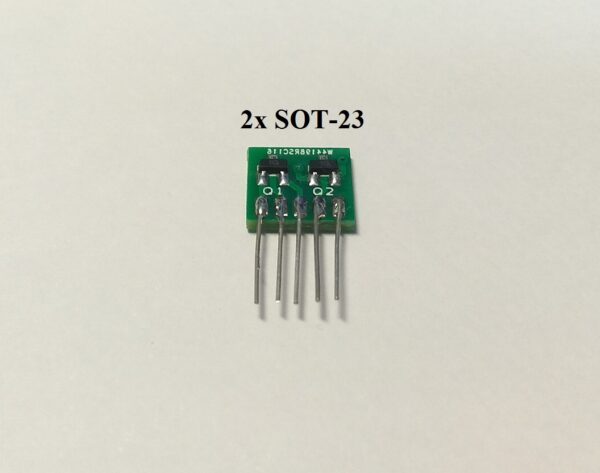 Dual Transistor adapter for Differential audio input stage 5PCS - Image 5