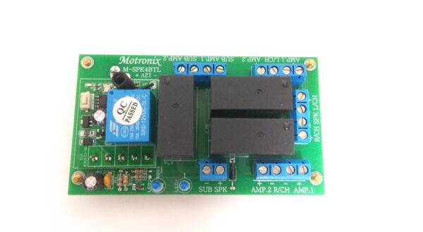 M-SPK4BTL Speaker Switch Control for 2CH+1SUB Controlled by Switch or Remote Control - Image 2