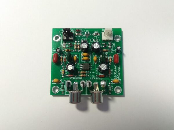 Phono MM RIAA Preamp with Low Distortion and output turn on mute M-RIAA43