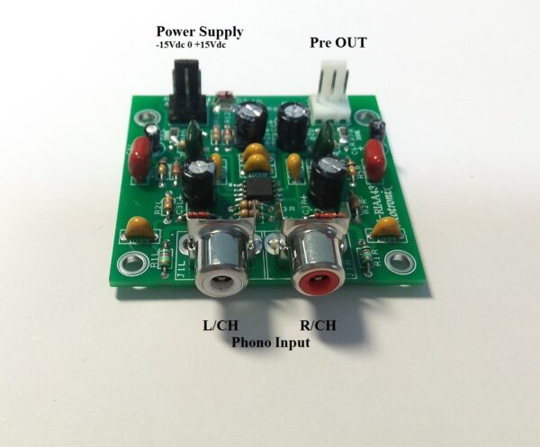 Phono MM RIAA Preamp with Low Distortion and output turn on mute M-RIAA43 - Image 3