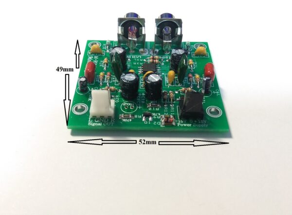Phono MM RIAA Preamp with Low Distortion and output turn on mute M-RIAA43 - Image 6