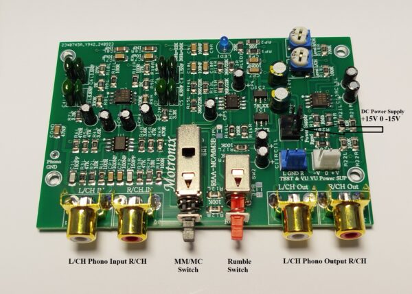 RIAA-MC/MM3 Phono stage MM/MC RIAA High quality & low noise Phono stage - Image 4