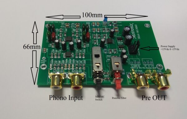 RIAA-MC/MM3 Phono stage MM/MC RIAA High quality & low noise Phono stage - Image 11
