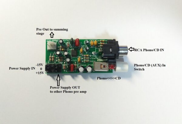 RIAA-MX1 Phono/CD Pre Amp for dj mixers - Image 2