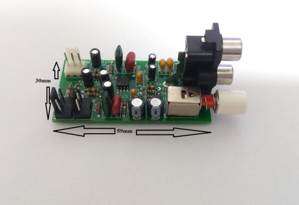 RIAA-MX1 Phono/CD Pre Amp for dj mixers - Image 3