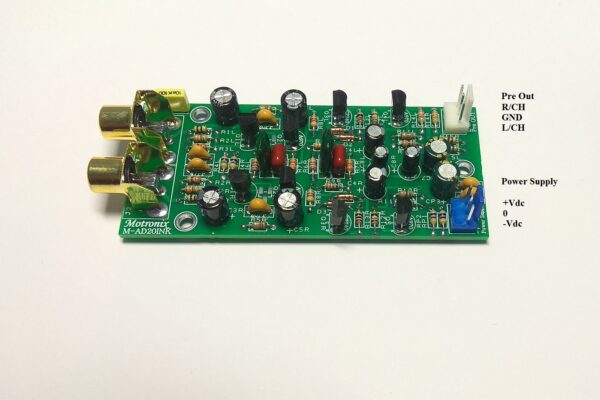 M-AD20INK JFET MM Phono Pre Amplifier Ultra High Quality and Low Noise - Image 2