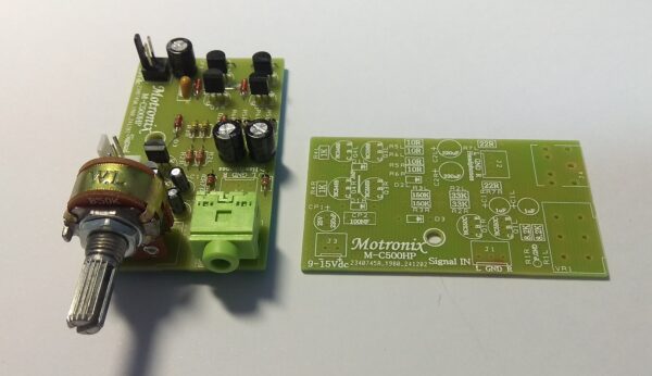 M-C500HP Headphones Amplifier DIY Kit PCB/Assembled