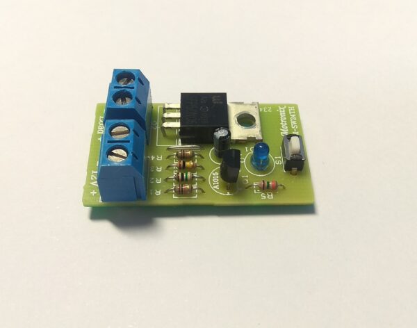 M-SW24 ON/OFF 5-12Vdc Simple Electronic Switch for DC Load DIY KIT