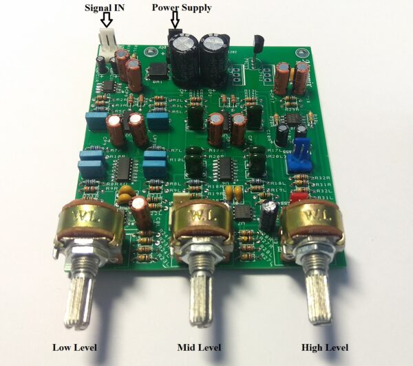 MCRS-3ST 3Way Stereo 3rd order State variable filter Active Electronic Crossover - Image 2