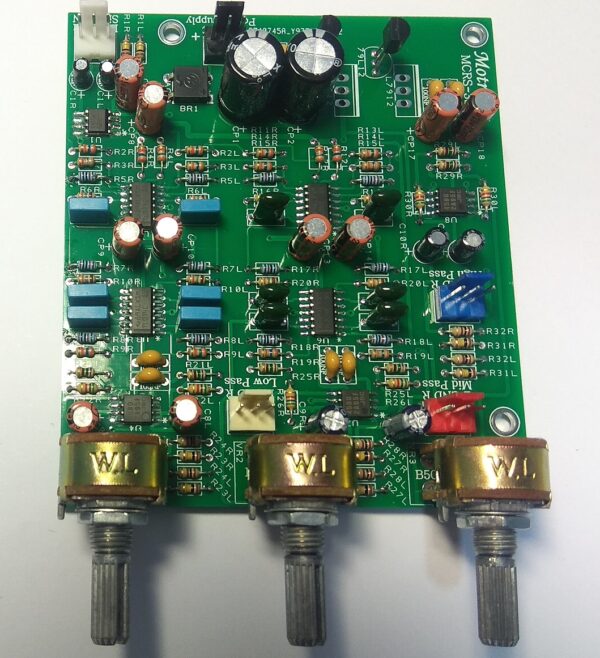 MCRS-3ST 3Way Stereo 3rd order State variable filter Active Electronic Crossover - Image 3