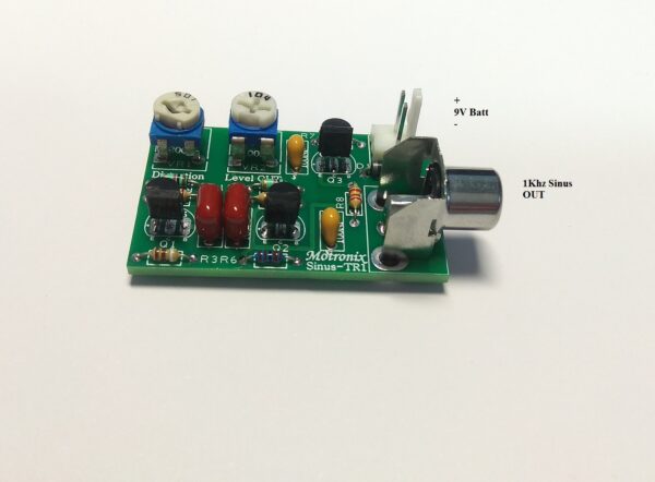 Sinus-TR1 1Khz Sine Wave Signal Generator/Injector for Test & Trace. Powered by 9V Battery - Image 3
