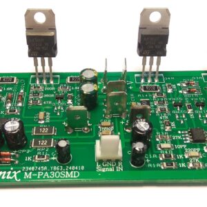 M-PA30SMD 2CH Power Amplifier Mini Size PCB 2x35W/8Ω HiFi Bipolar Class AB